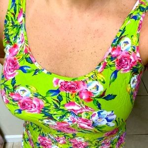 Flower Midi Dress